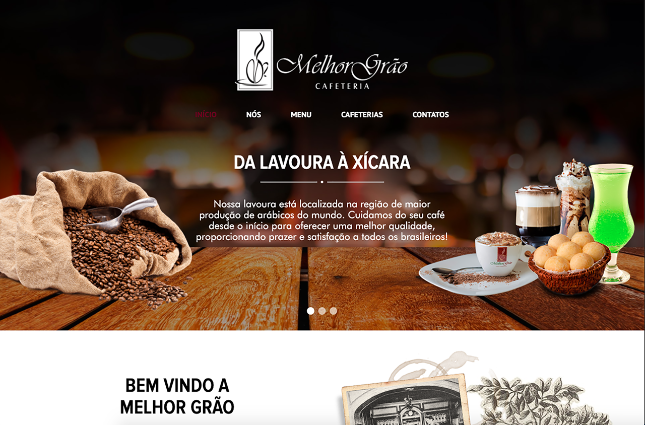 Melhor Grão Website